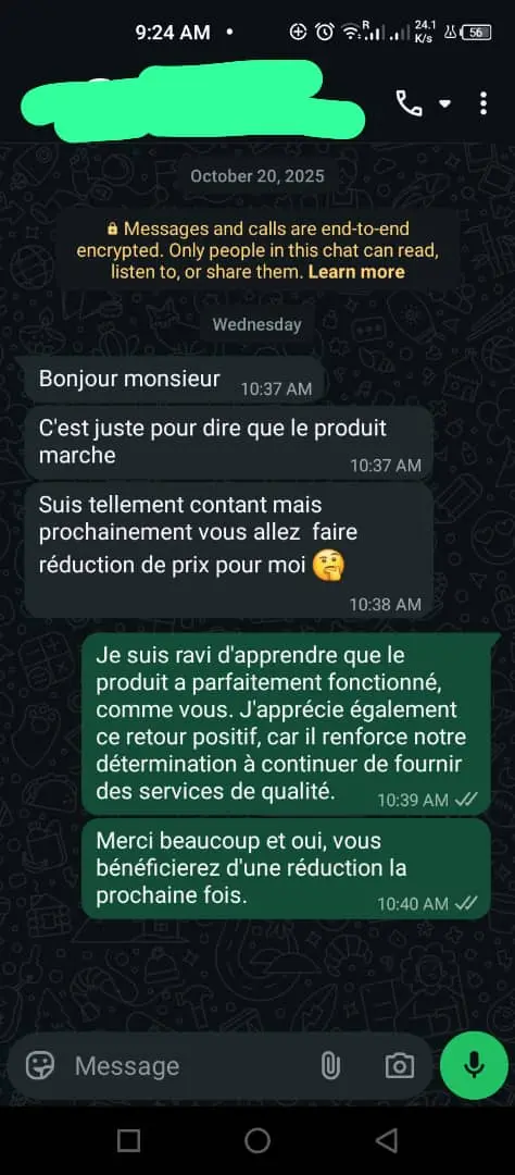 Témoignage client Action Rapide